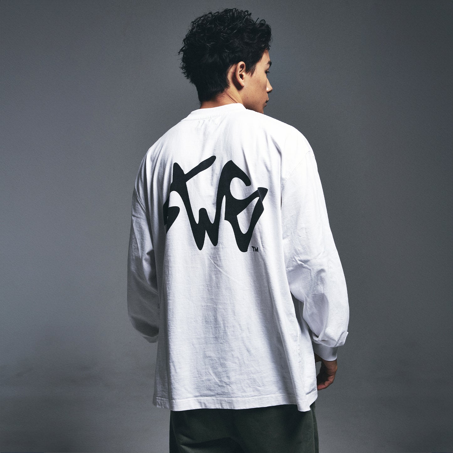 SWG SIGNATURE LOGO LT-SHIRT WHITE