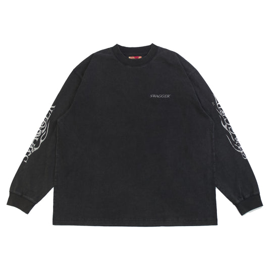 FLAME LT-SHIRT BLACK