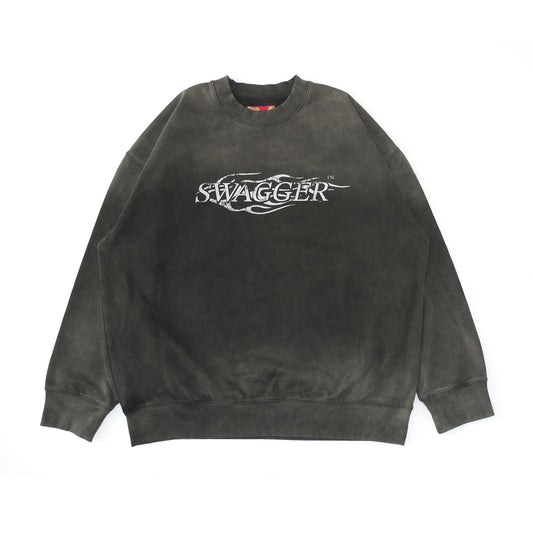 FLAME PULL OVER BLACK