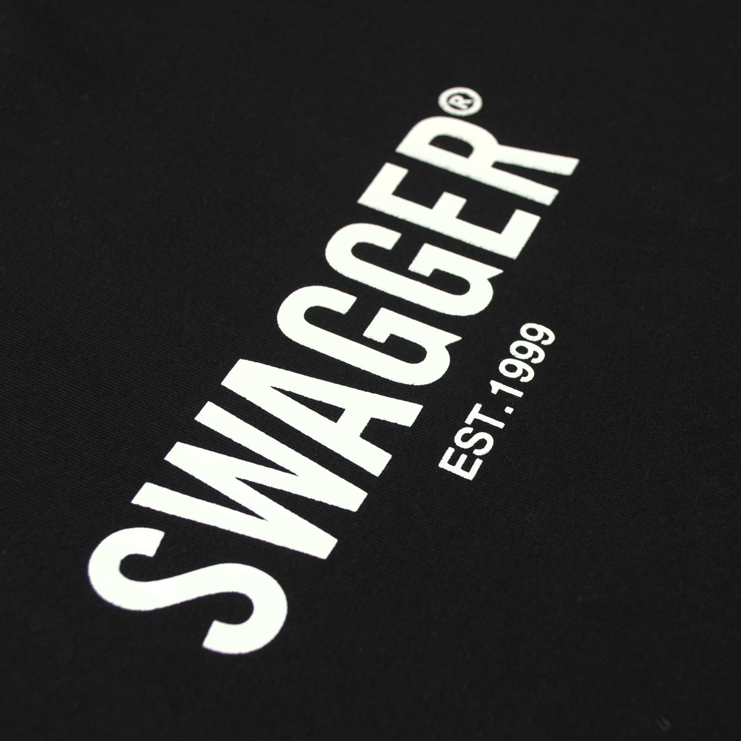 SWAGGER LOGO T-SHIRT BLACK