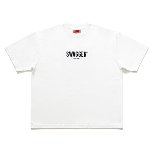 SWAGGER LOGO T-SHIRT WHITE