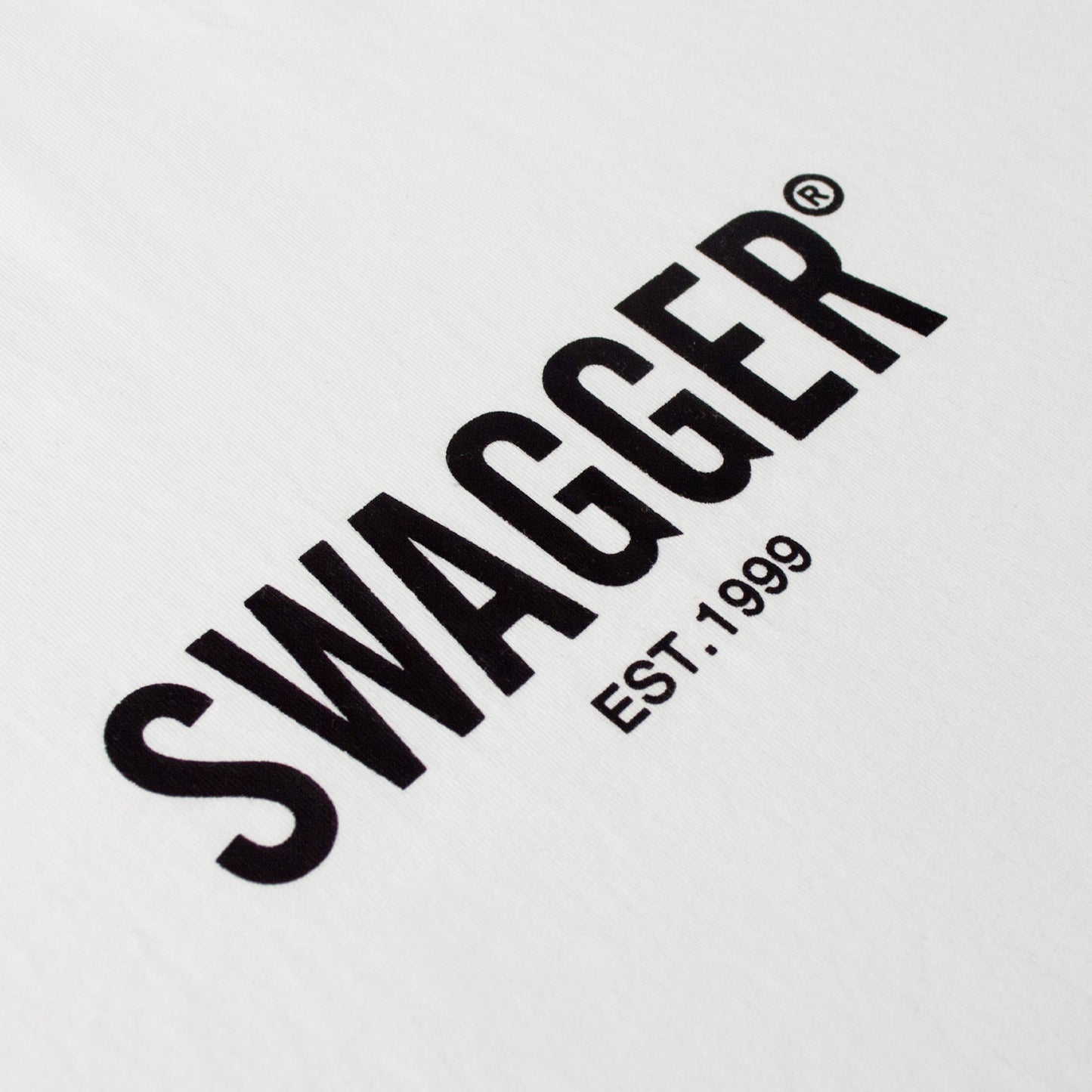 SWAGGER LOGO T-SHIRT WHITE