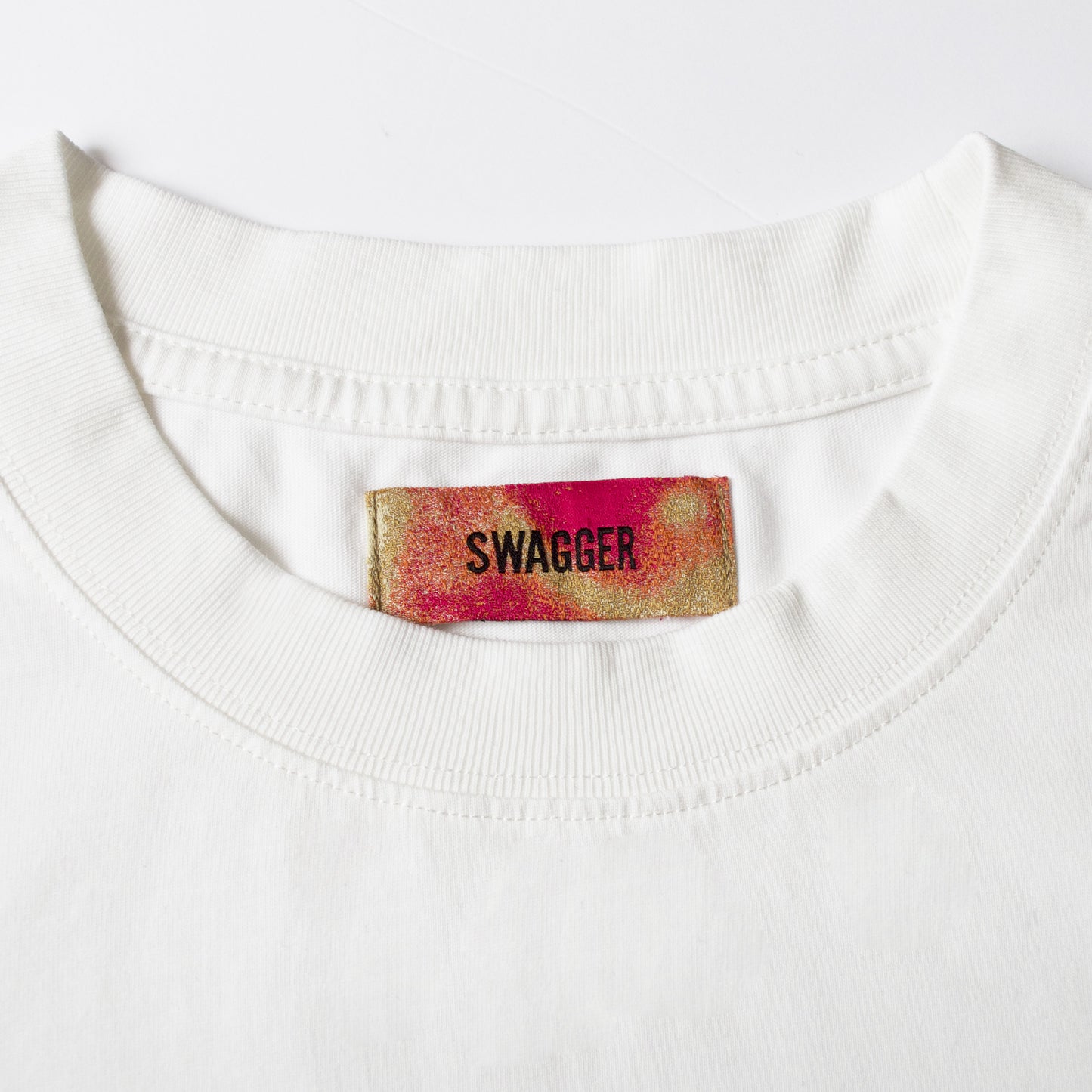 SWAGGER LOGO T-SHIRT WHITE