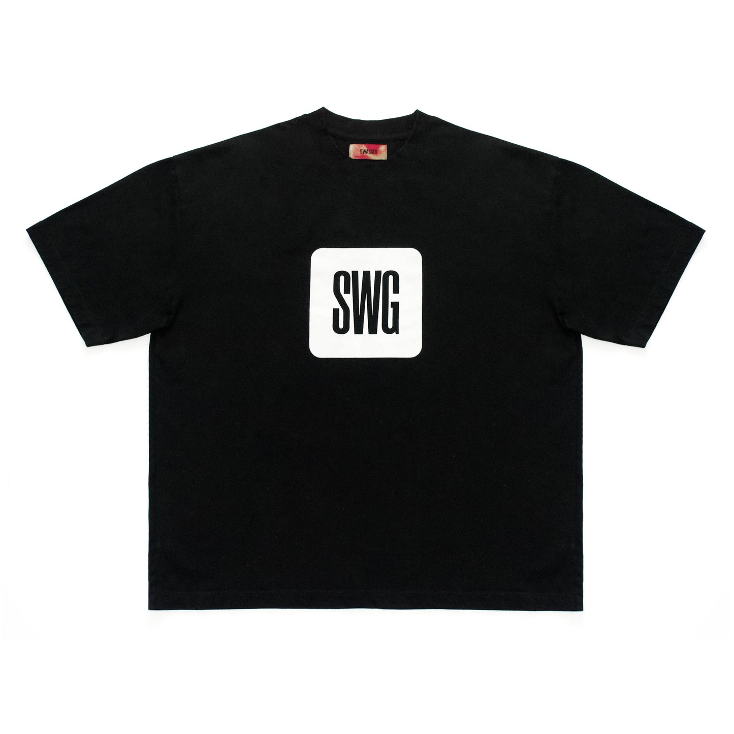 SWG BOX LOGO T-SHIRT BLACK