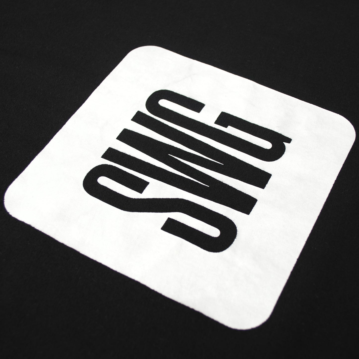 SWG BOX LOGO T-SHIRT BLACK