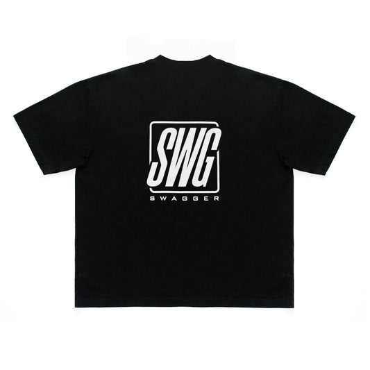 BOX OUT SWG T-SHIRT BLACK