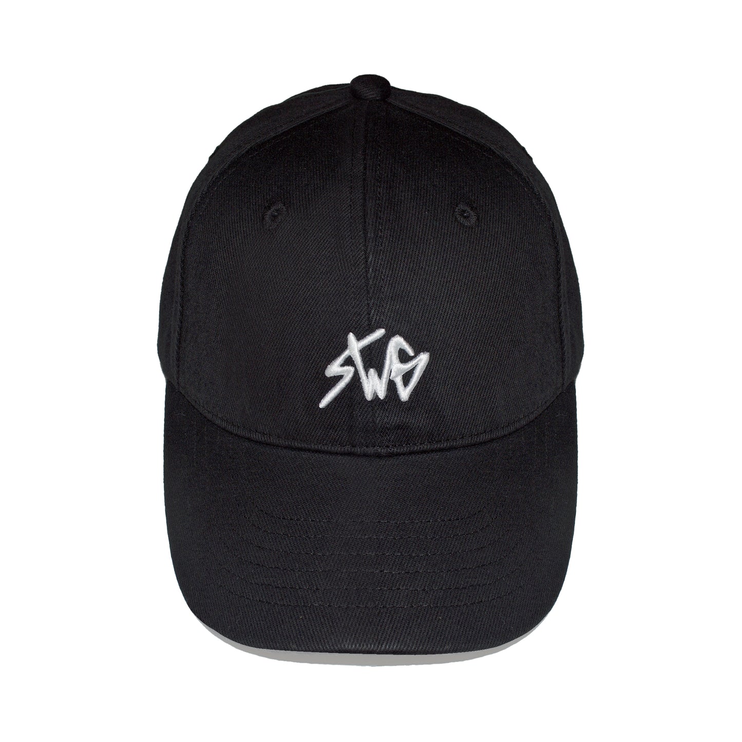 SIGNATURE LOGO BASIC CAP <BLK×WHT>