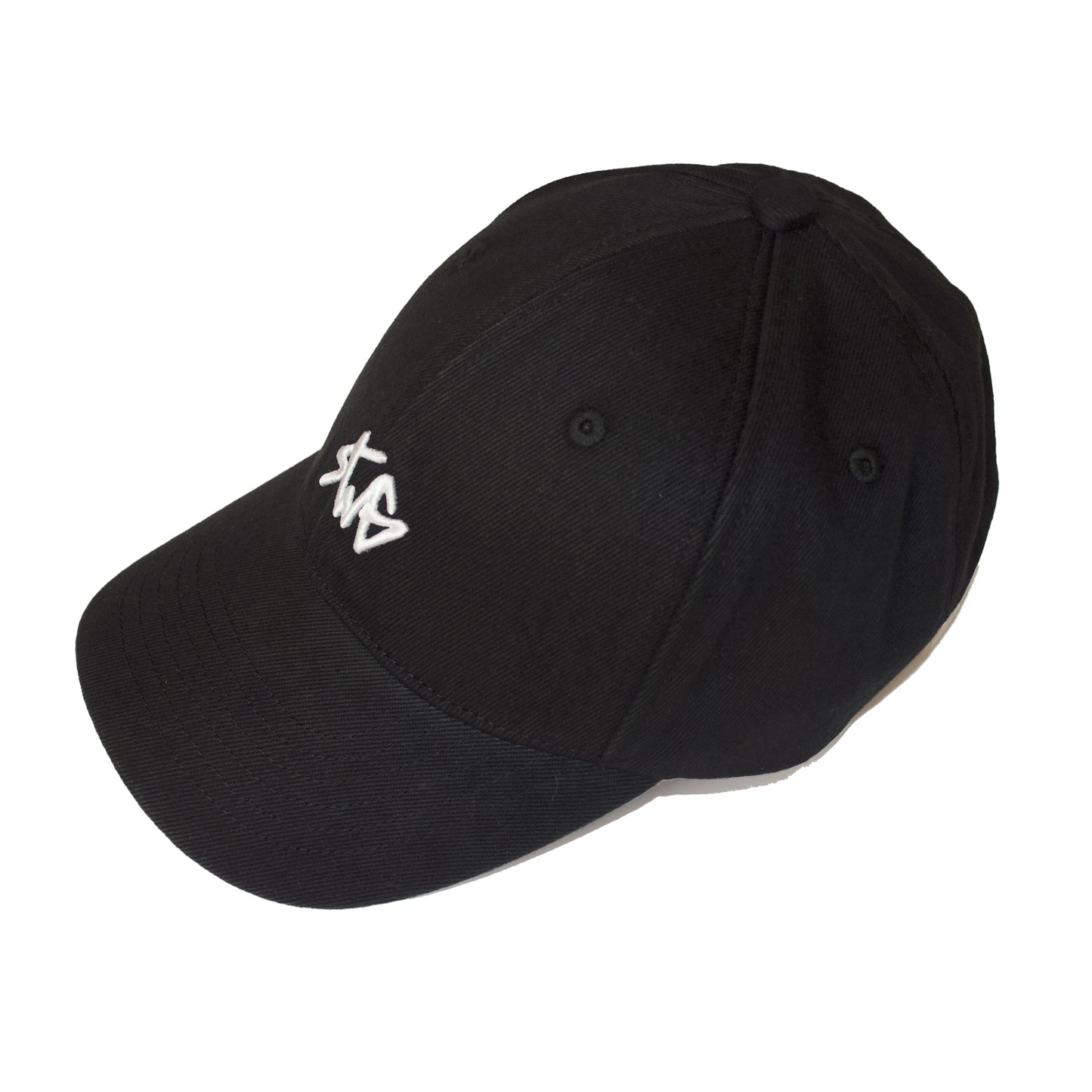 SIGNATURE LOGO BASIC CAP <BLK×WHT>