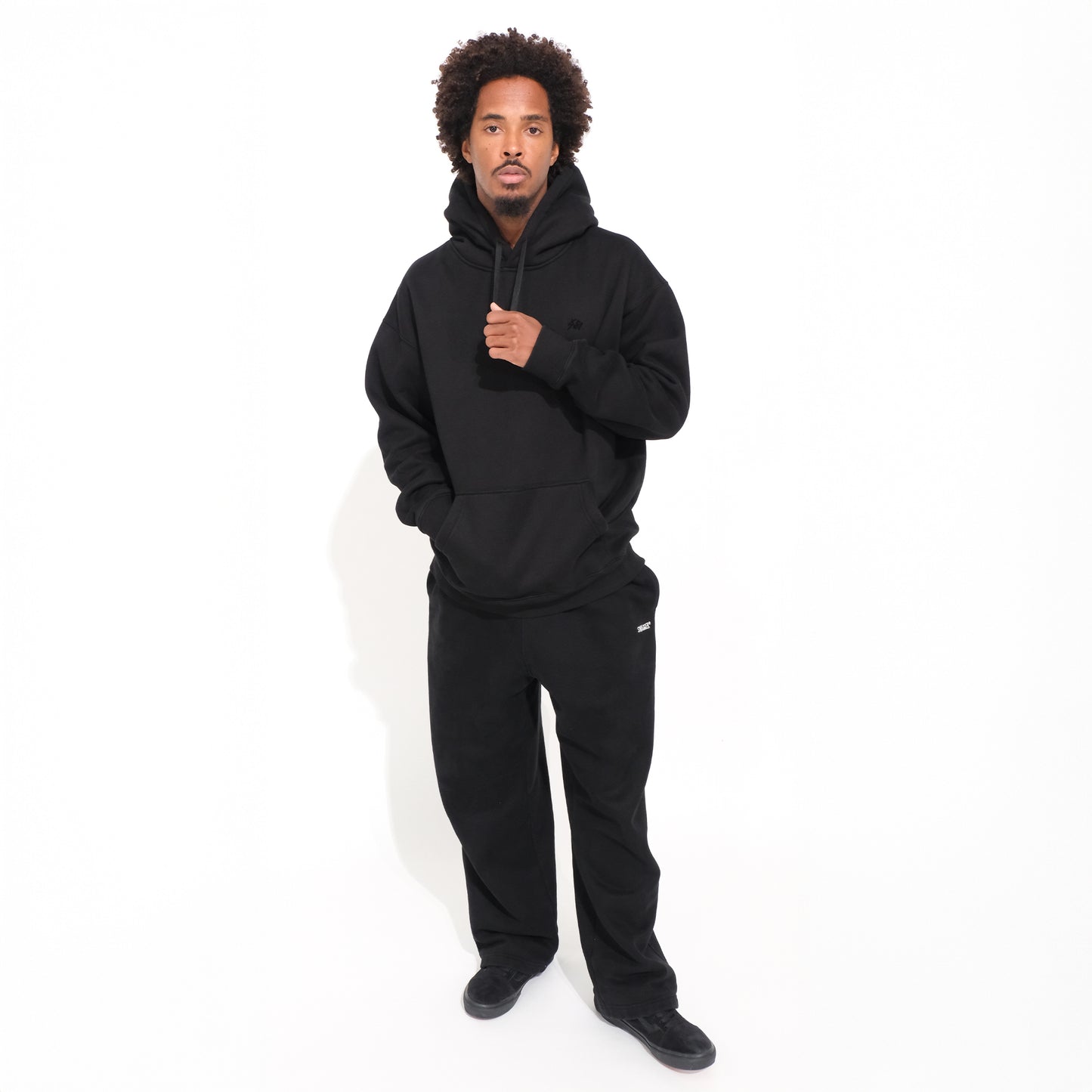 Small Signature Hoodie <BK×BK>