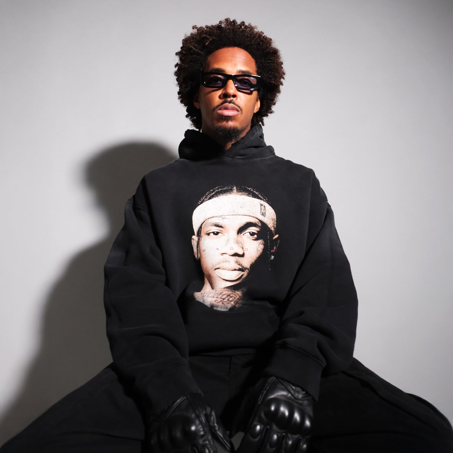 予約商品 | Hoop Star Hoodie <BLACK>