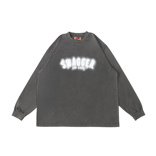 Melt Logo LS Tee <C.GRAY>