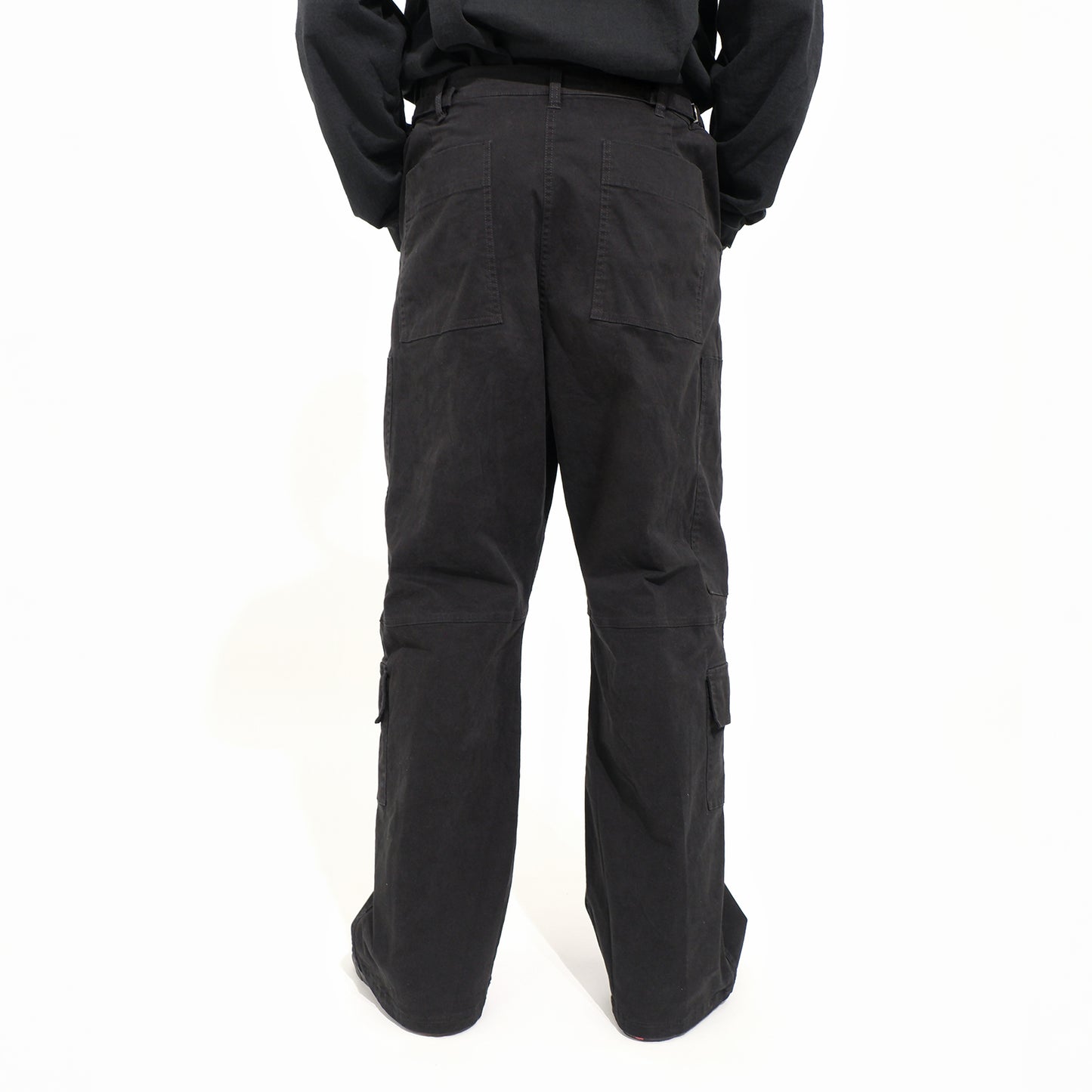 8Pocket Cargo Pants <BLACK>