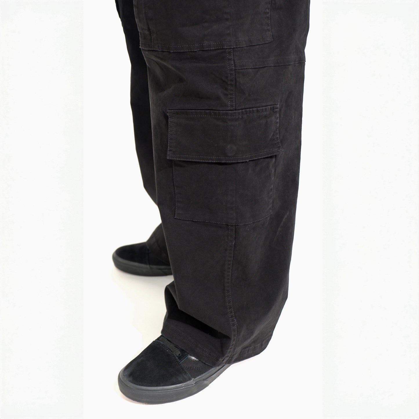 8Pocket Cargo Pants <BLACK>