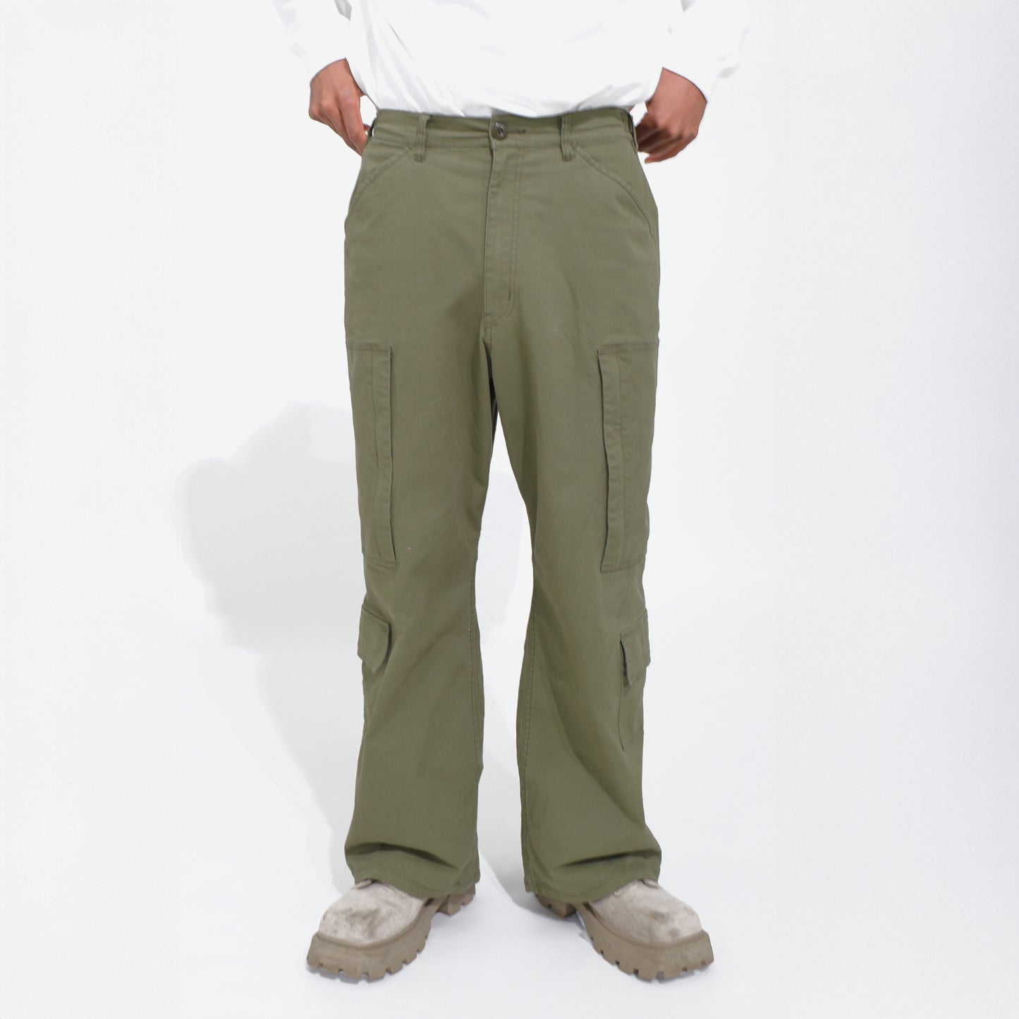 8Pocket Cargo Pants <KHAKI>
