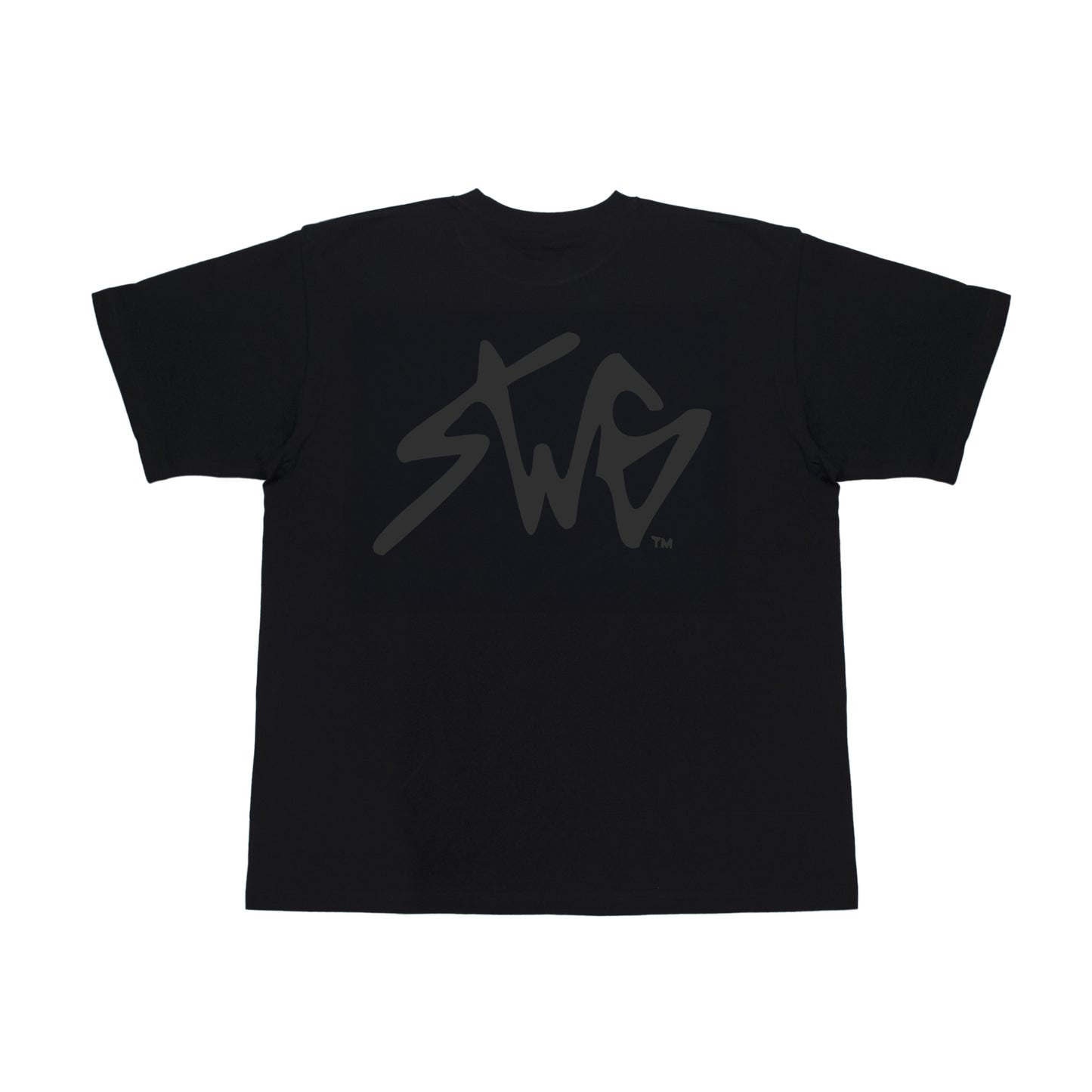 SIGNATURE LOGO T-SHIRT BLK×BLK