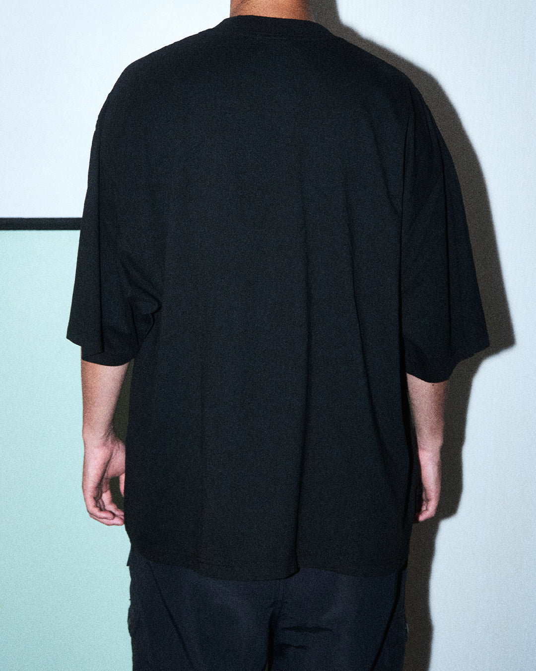 SWG HEADS OVER SIZE T-SHIRT BLACK