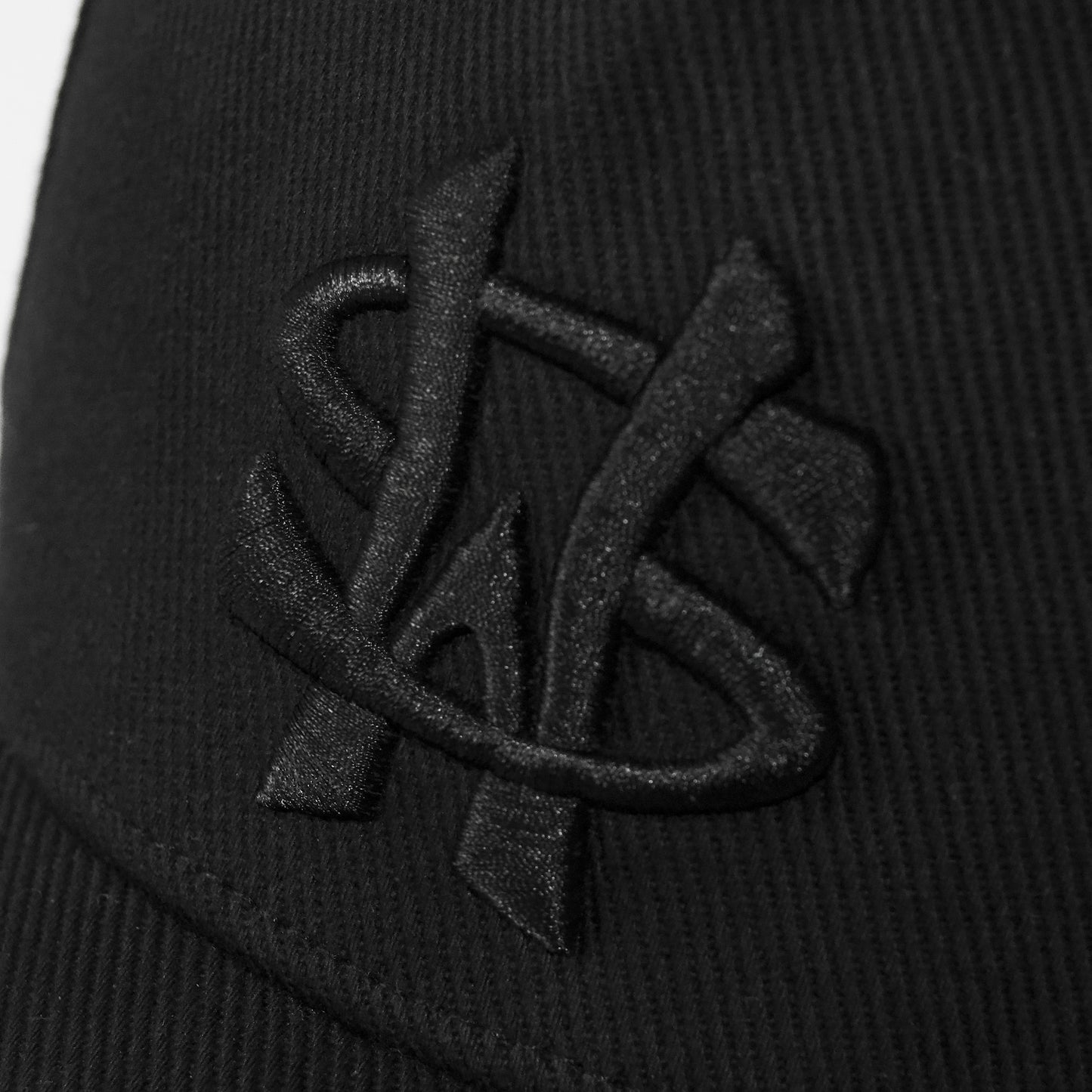SW Logo Deep Crown Cap <BK×BK>
