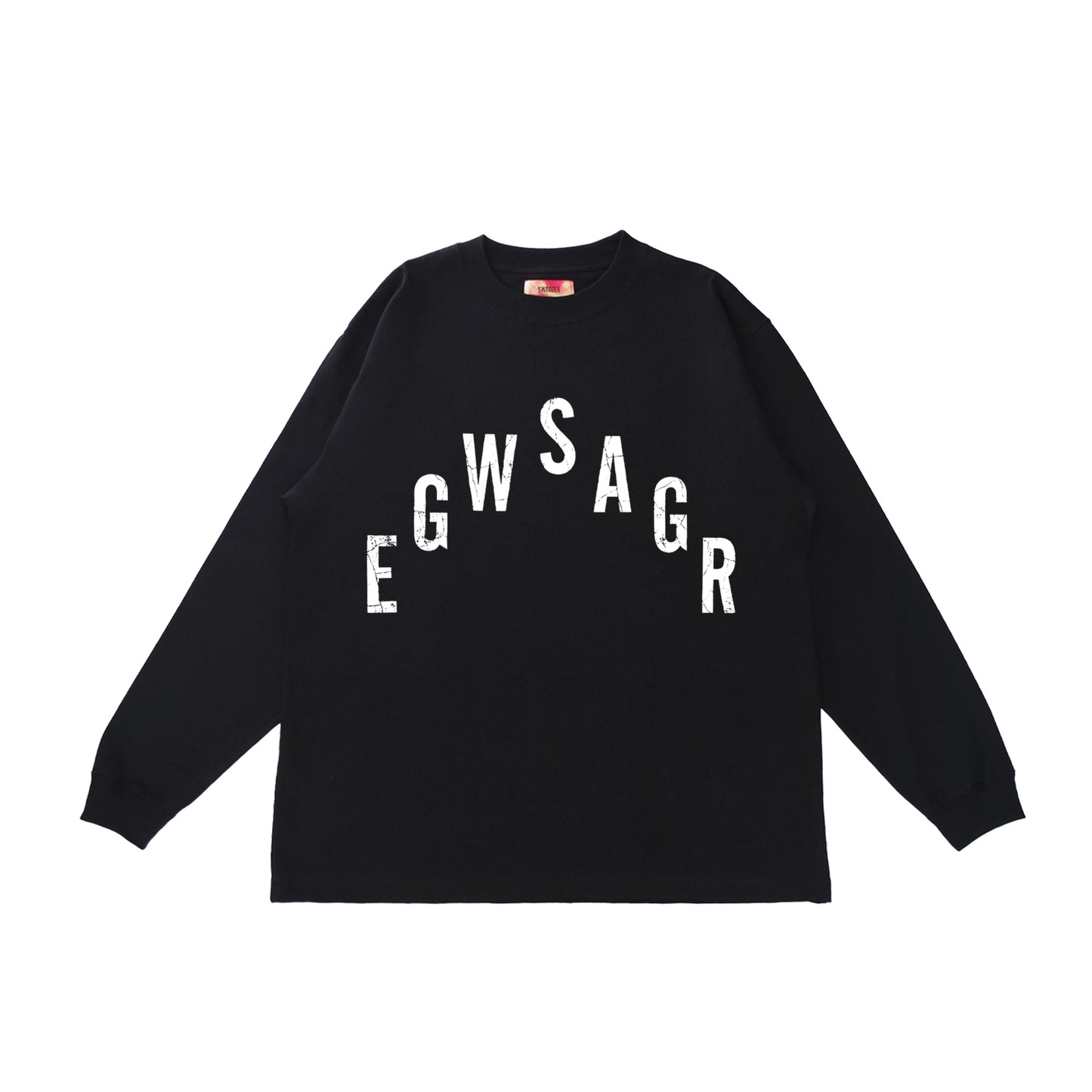 Pyramid Logo LS Tee <BLACK>