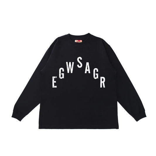Pyramid Logo LS Tee <BLACK>