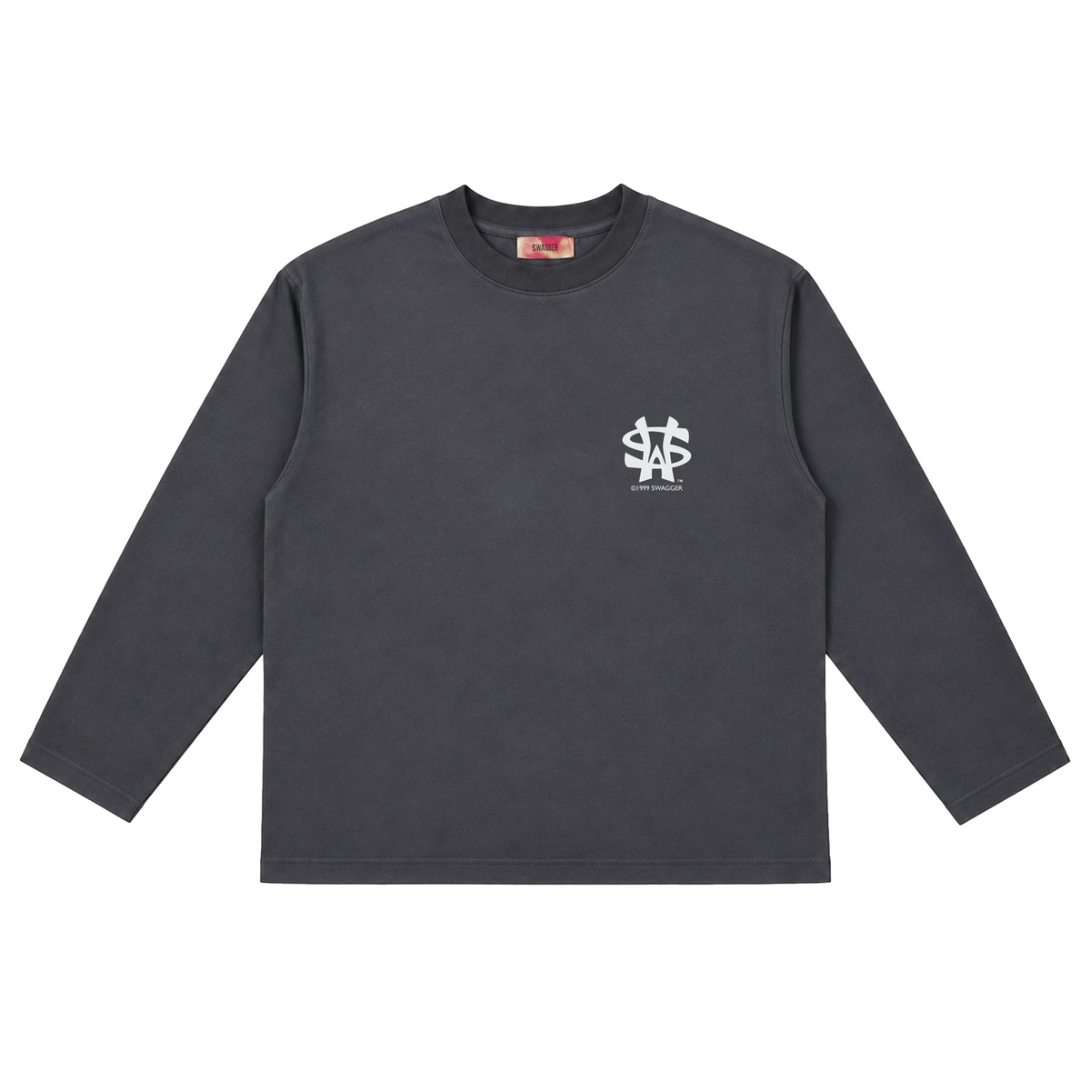 <Limited Color>INFLUENCER OVER SIZE T-SHIRT BLACK×WHITE