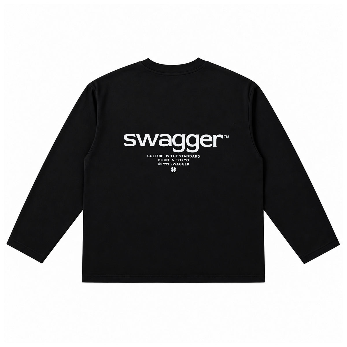 <Limited Color>INFLUENCER OVER SIZE T-SHIRT BLACK×WHITE