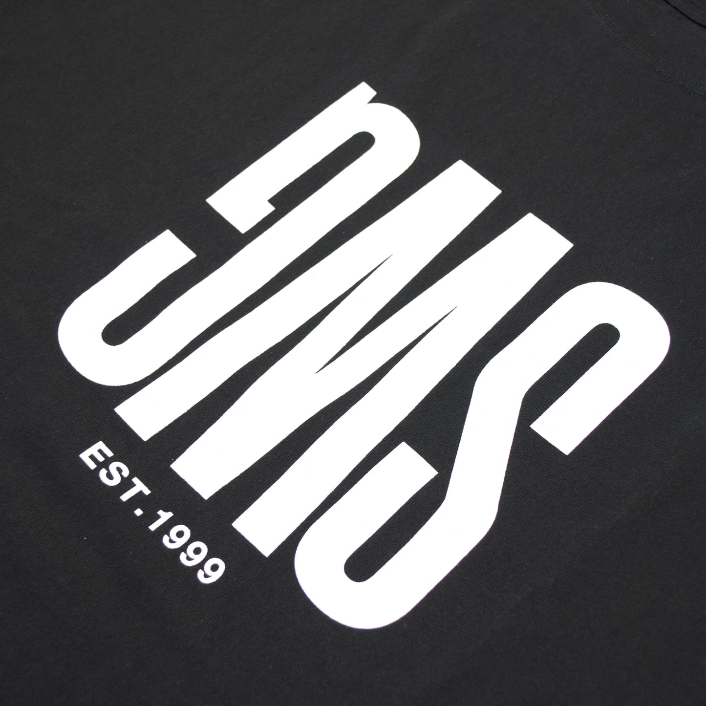 Upside Down Logo LS Tee <BLACK>