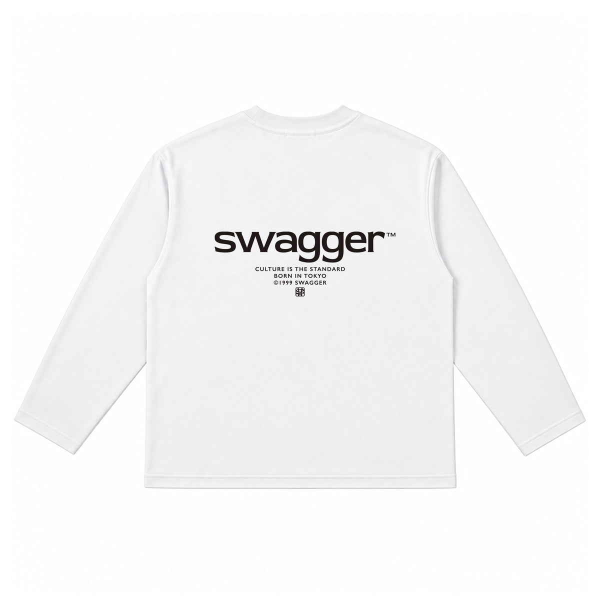 <Limited Color>INFLUENCER OVER SIZE T-SHIRT BLACK×WHITE