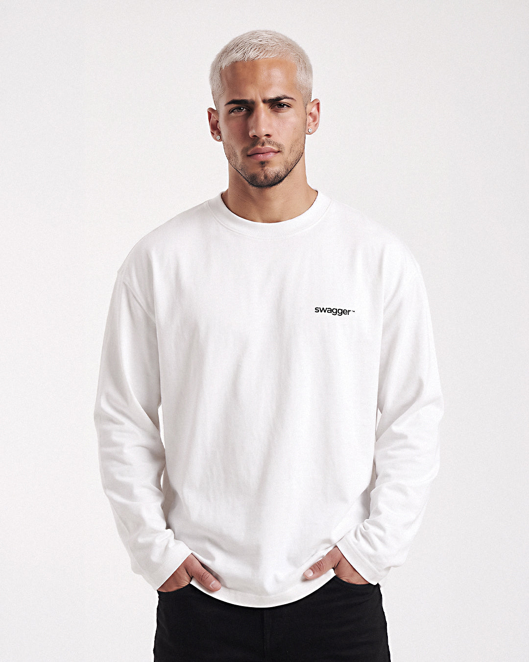 Small Letter LS Tee (White)