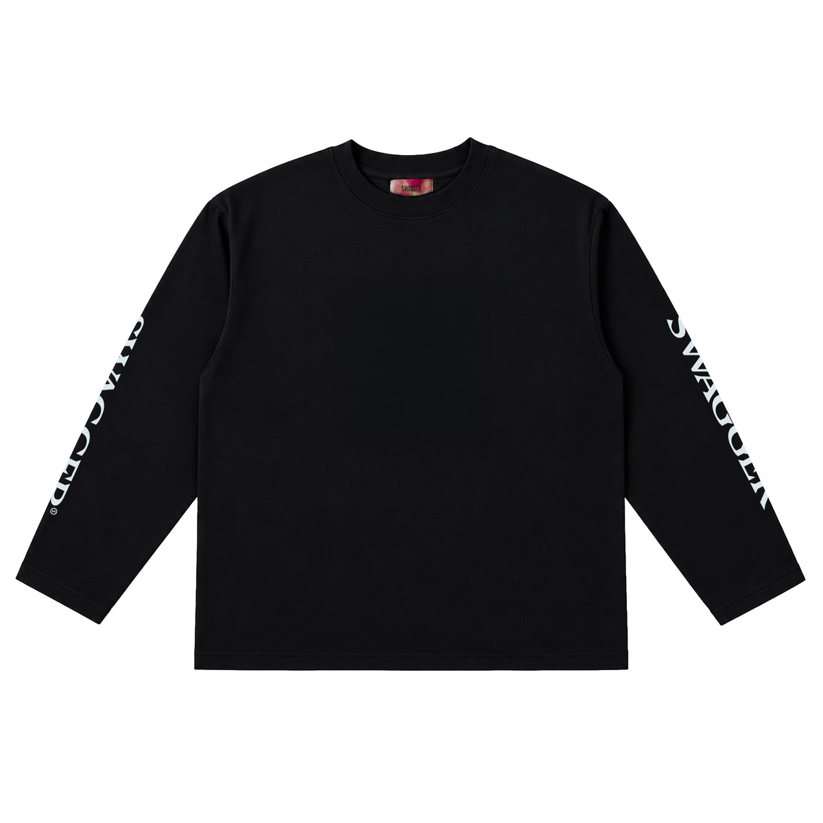 Sleeve Logo LS Tee (Black)