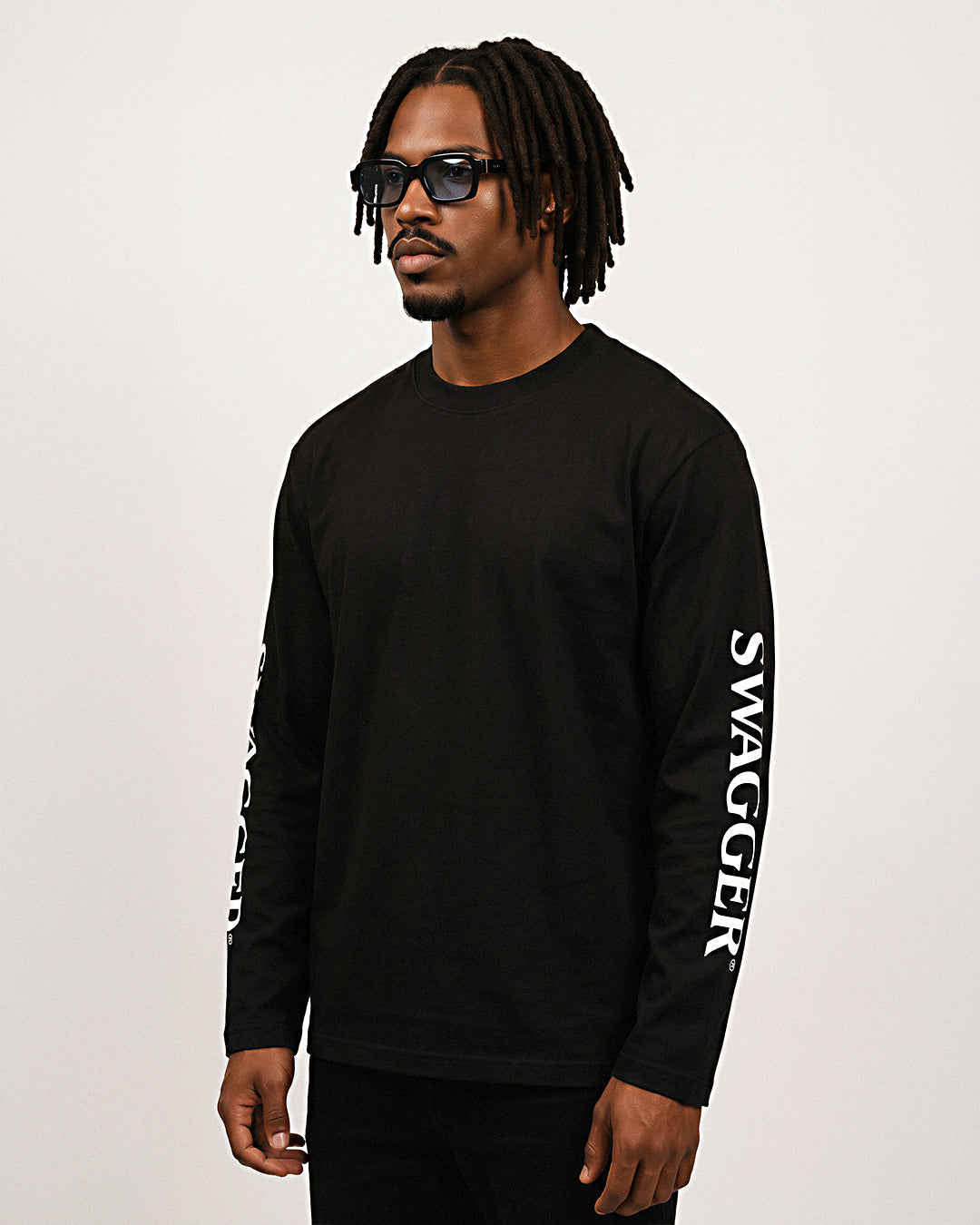 <Limited Color>INFLUENCER OVER SIZE T-SHIRT BLACK×WHITE