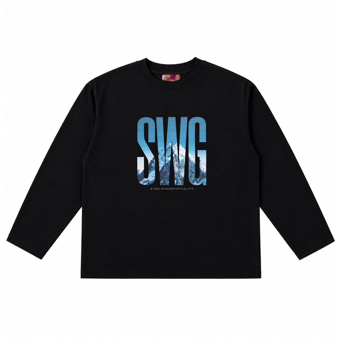 <Limited Color>INFLUENCER OVER SIZE T-SHIRT BLACK×WHITE
