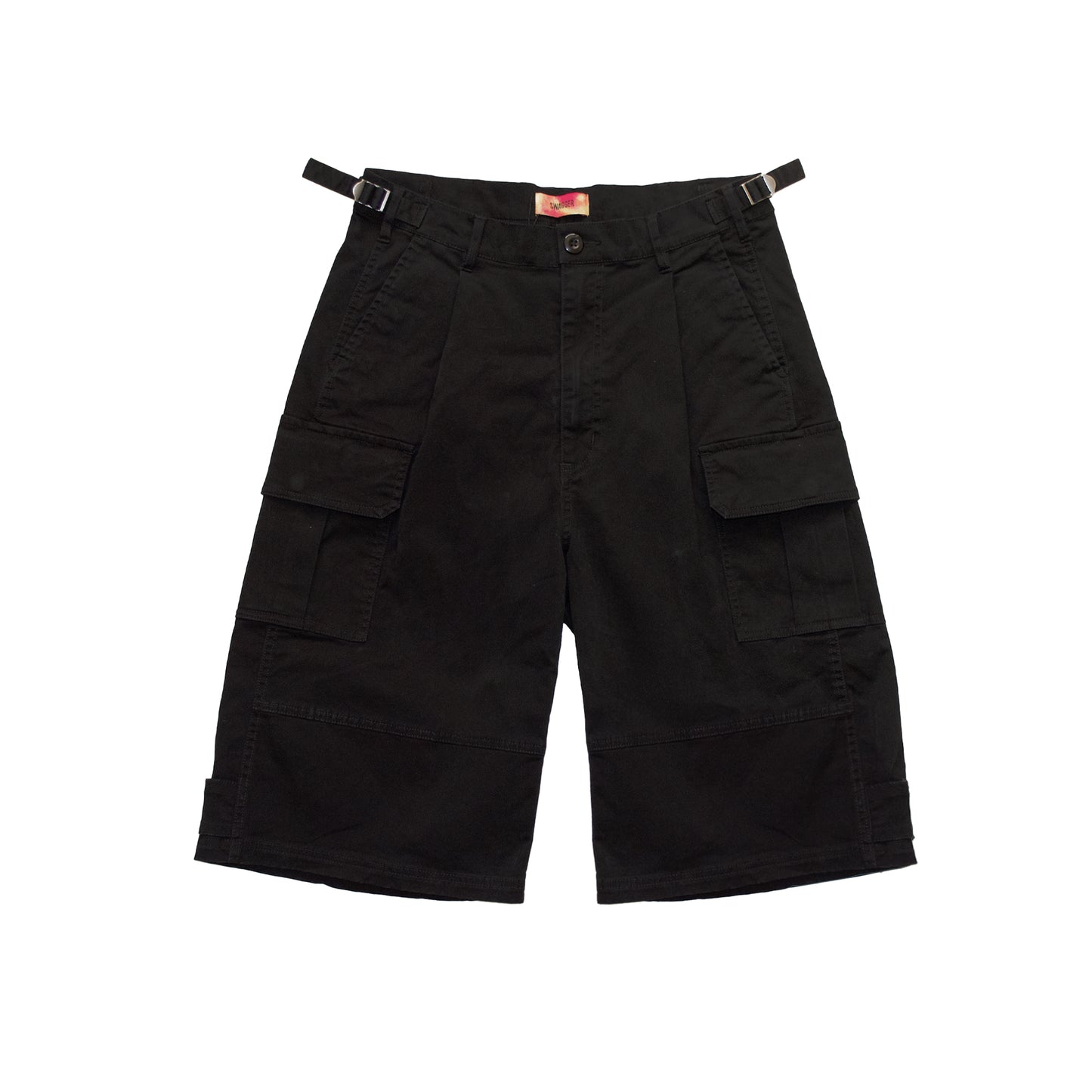 Cargo Short Pants <BLACK>