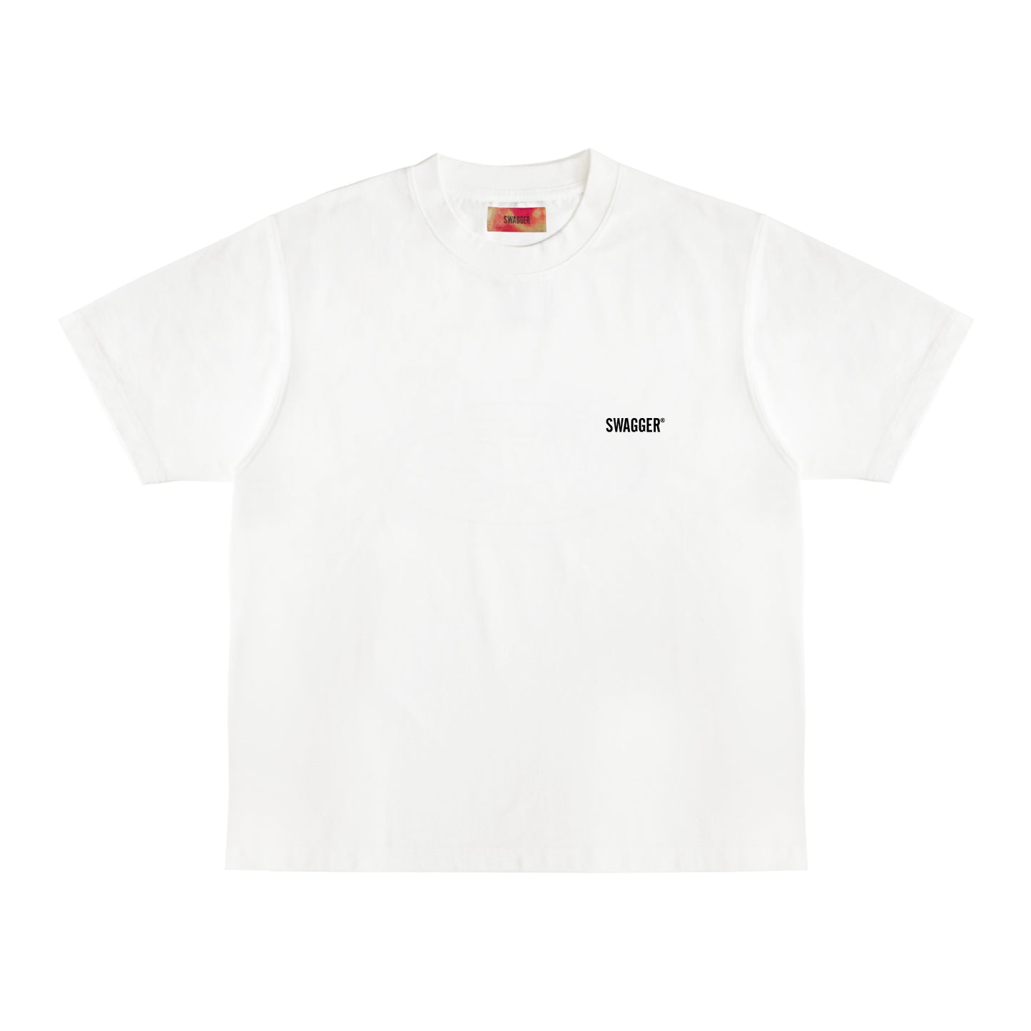 <Limited Color>INFLUENCER OVER SIZE T-SHIRT BLACK×WHITE