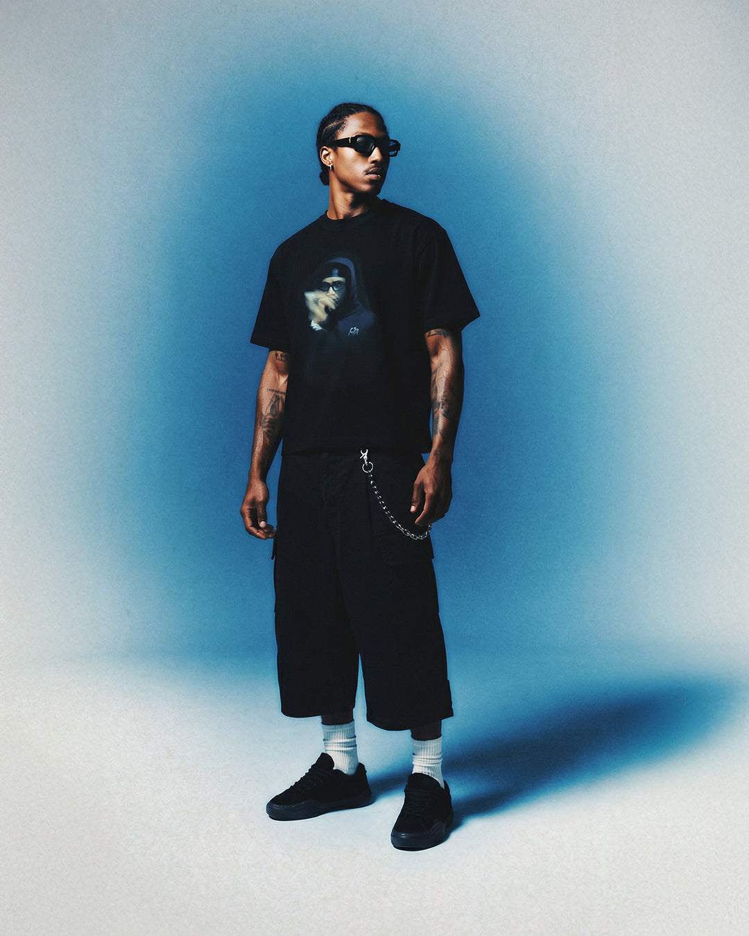 Silent Bars Tee <Black>