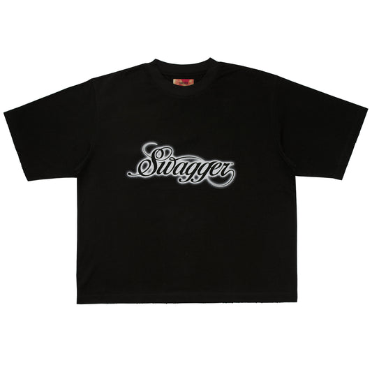 Graff Script Tee <Black>