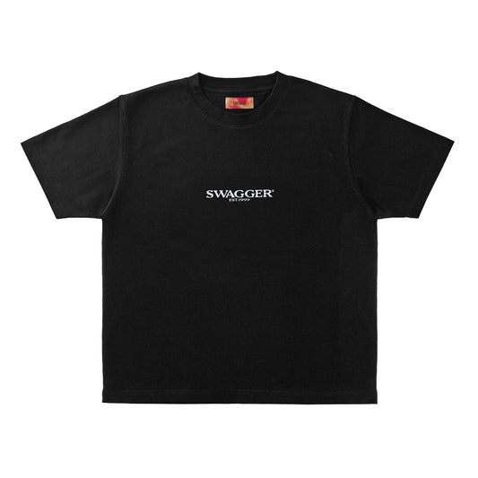 SWAGGER OS Logo Basic Tee <Black>