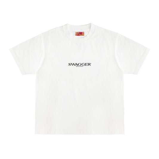 SWAGGER OS Logo Basic Tee <White>