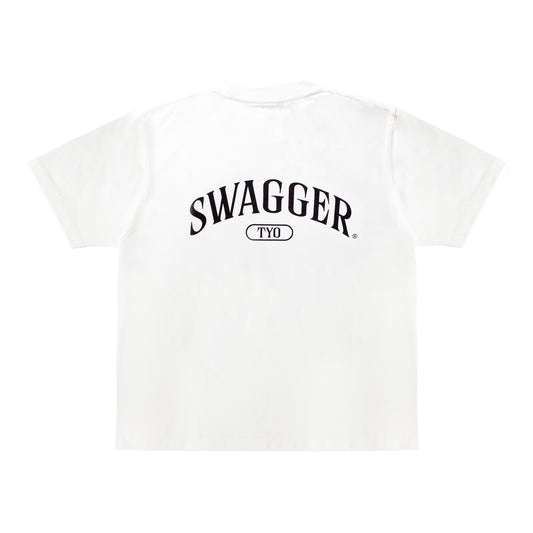 Arch Logo Basic Tee <WHITE>