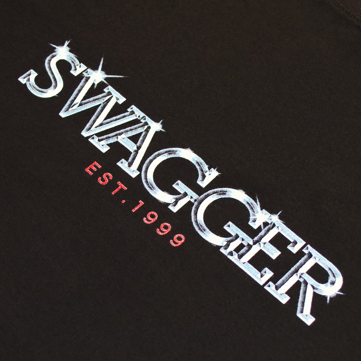 <Limited Color>INFLUENCER OVER SIZE T-SHIRT BLACK×WHITE