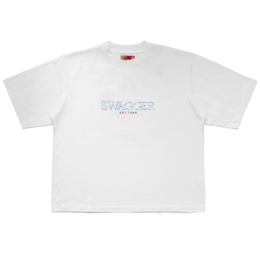 Flick Logo Tee <White>