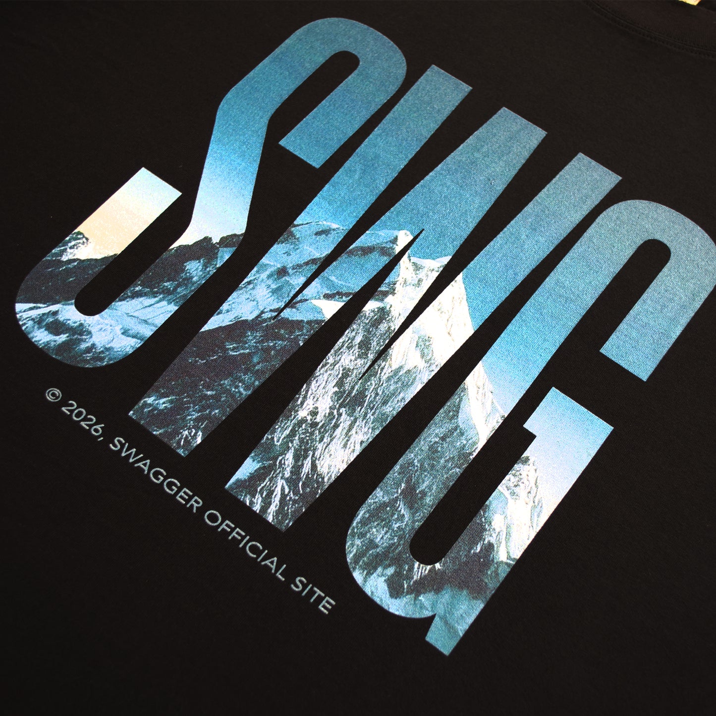 <Limited Color>INFLUENCER OVER SIZE T-SHIRT BLACK×WHITE