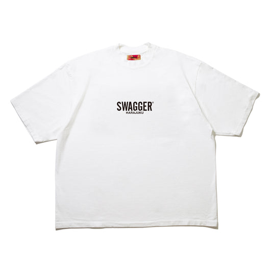<Limited Color>INFLUENCER OVER SIZE T-SHIRT BLACK×WHITE