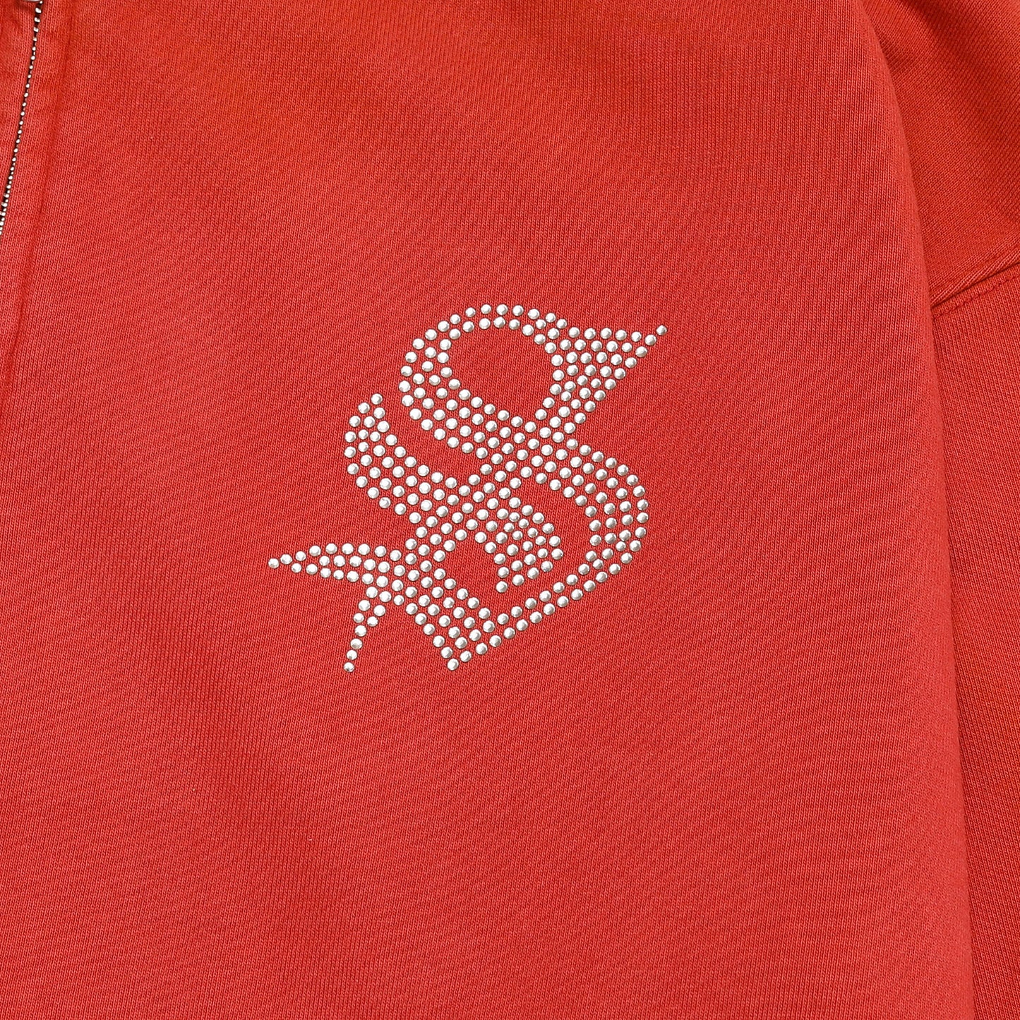 Heavy Weight Zip Up Hoodie RED