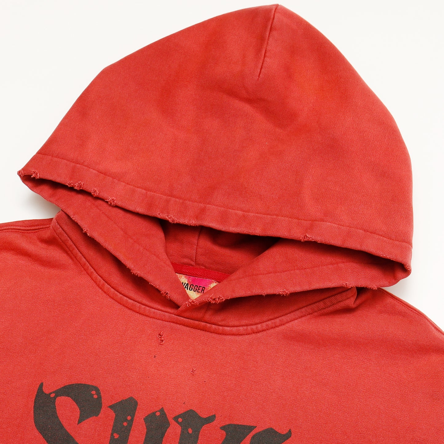 Heavy Weight Pull Over Hoodie RED