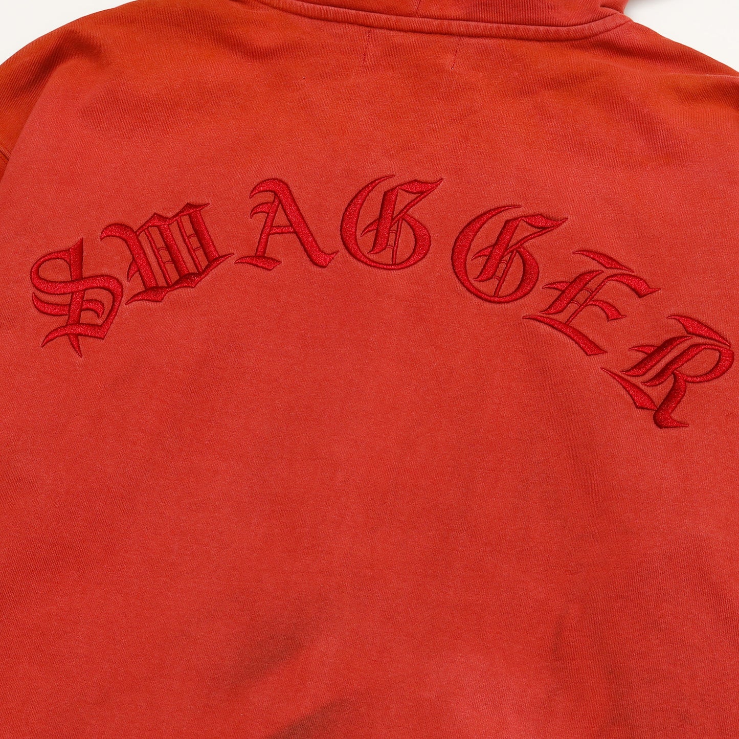 Heavy Weight Zip Up Hoodie RED