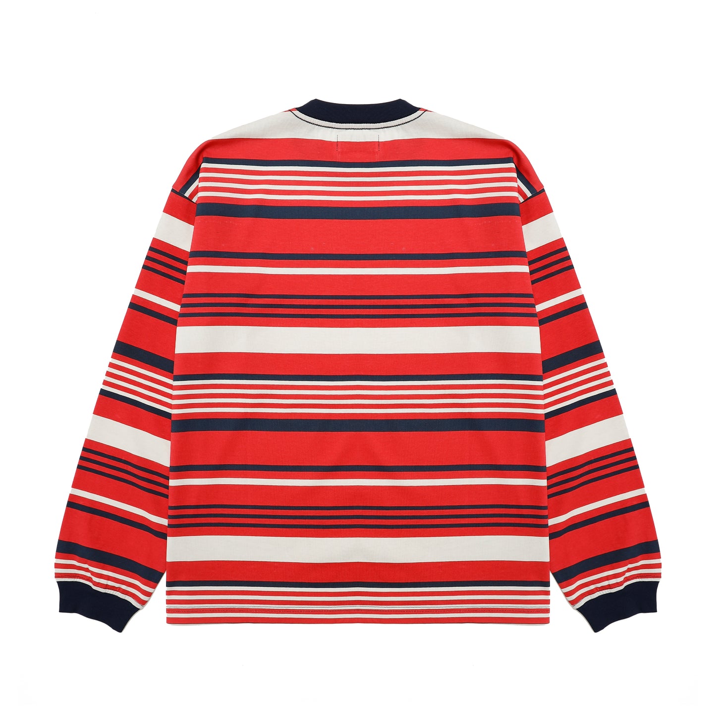 Multi Stripe LT-Shirt RED