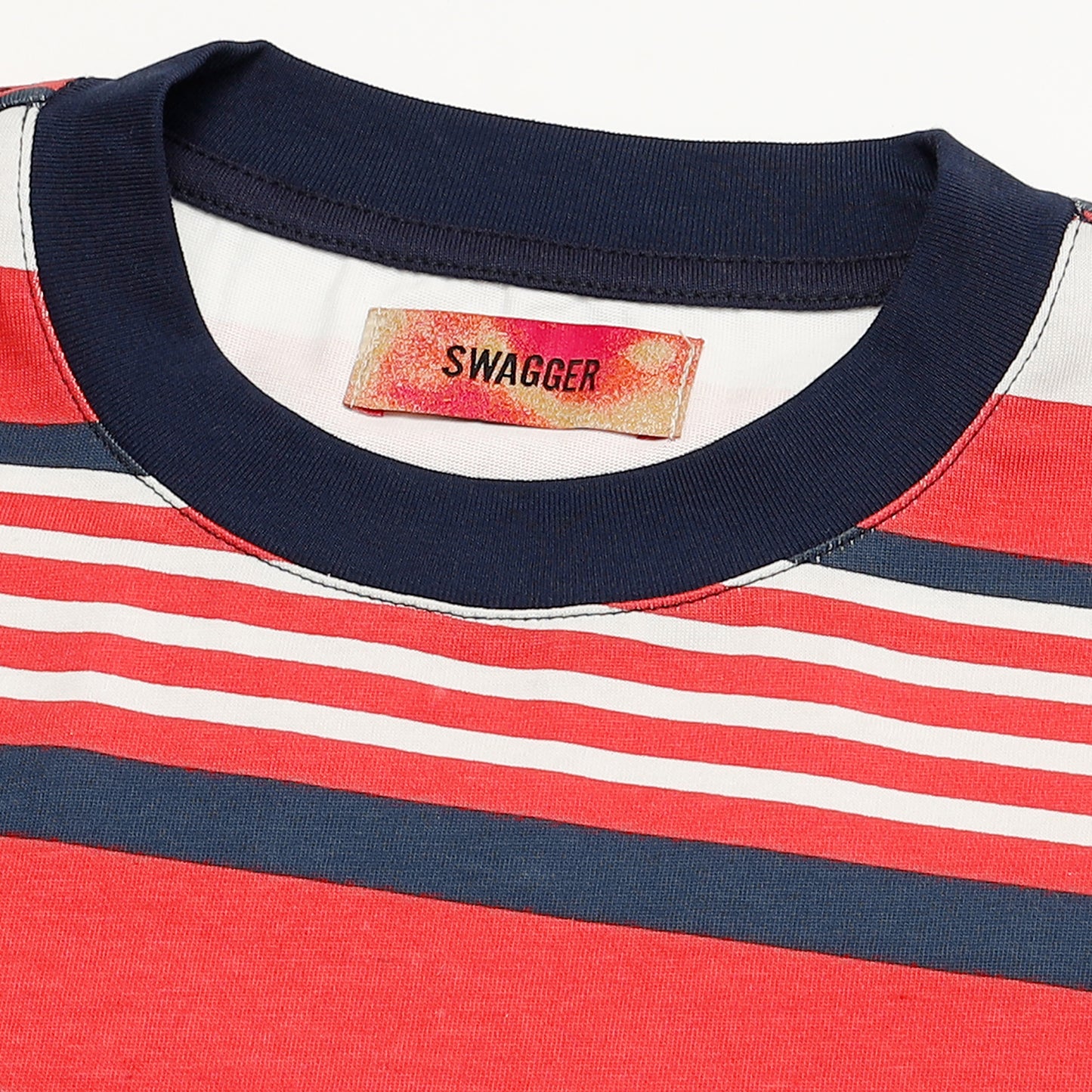 Multi Stripe LT-Shirt RED