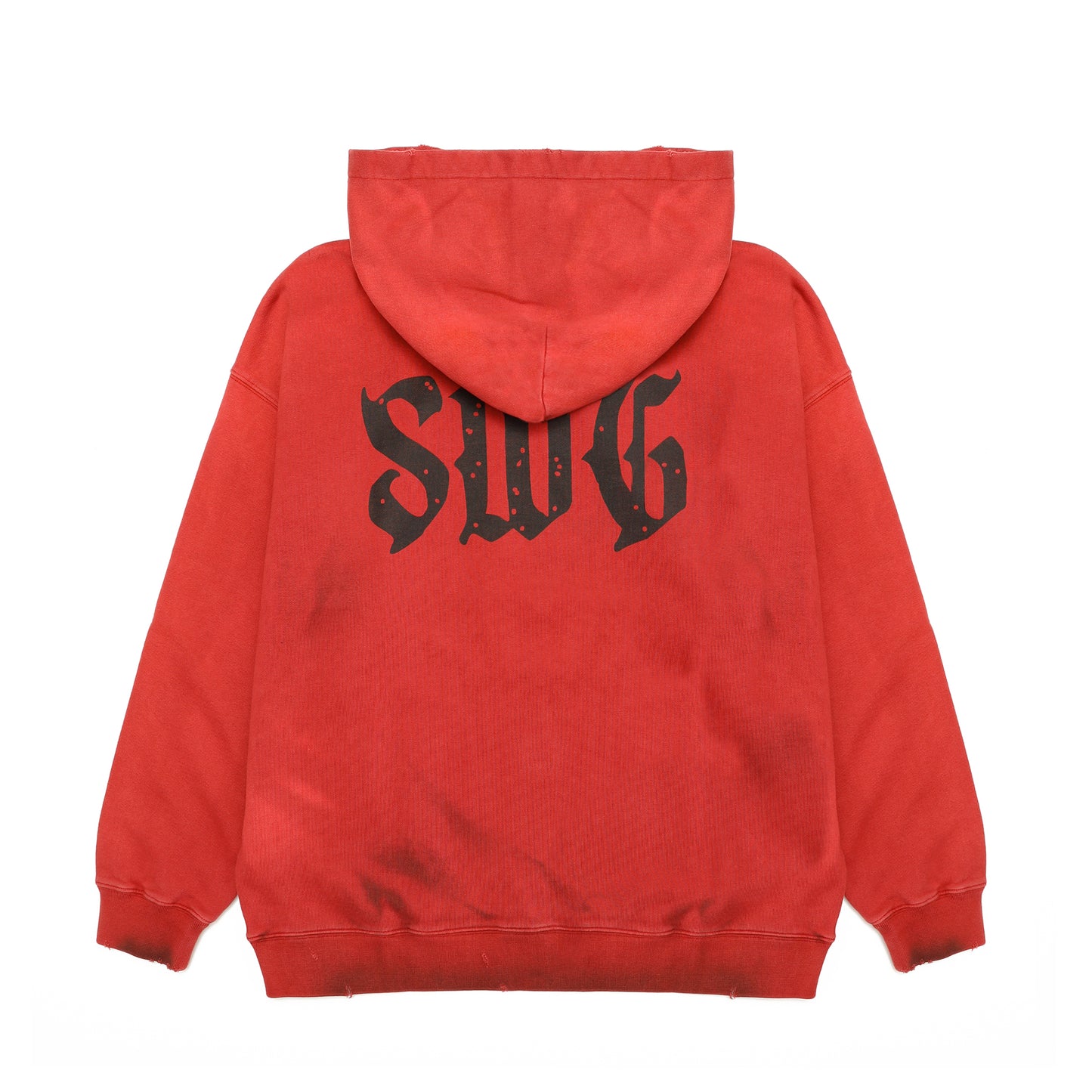 Heavy Weight Pull Over Hoodie RED